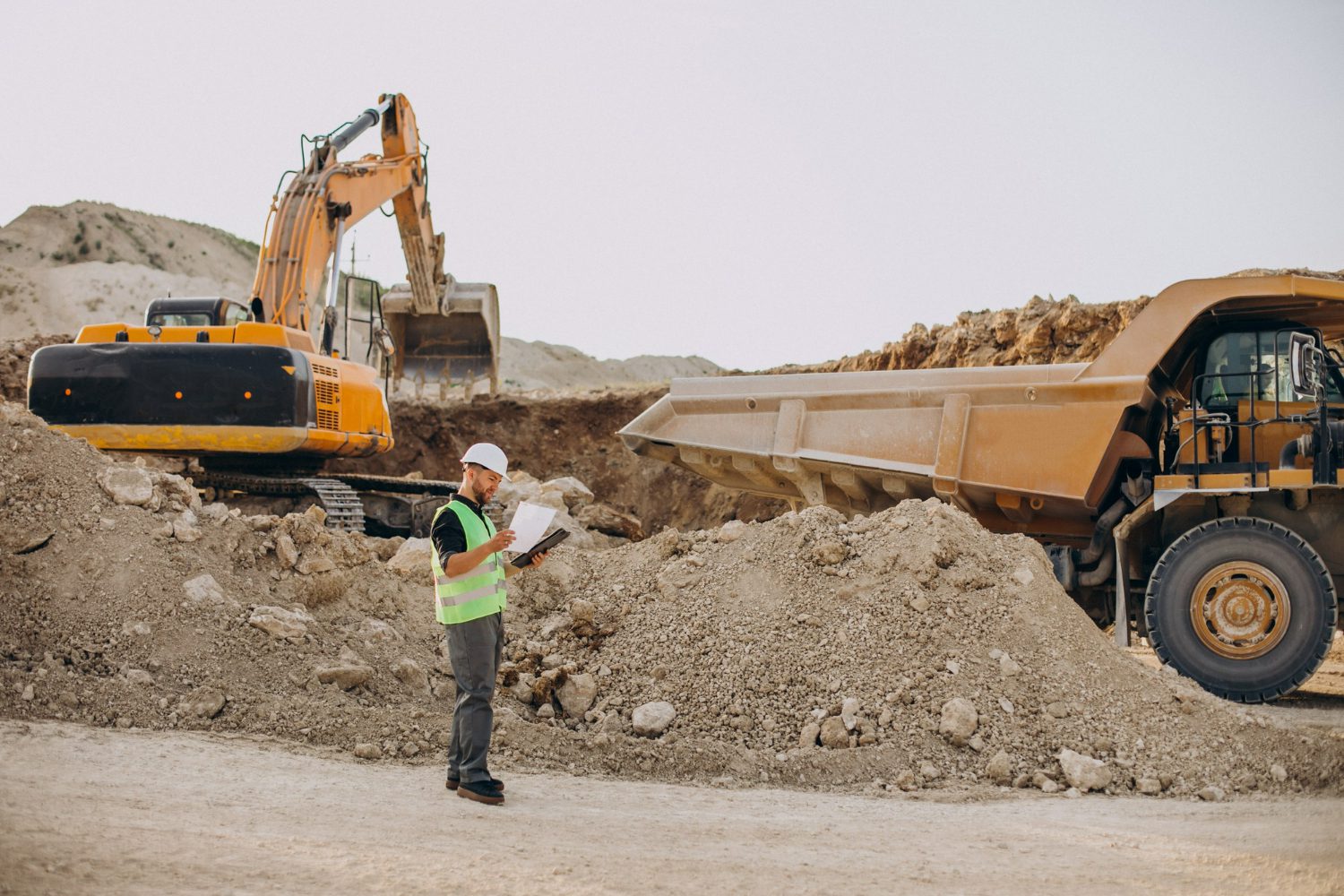 male-worker-with-bulldozer-sand-quarry